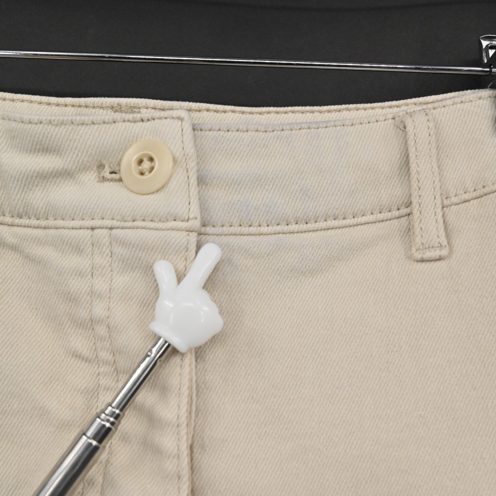 Aritzia‎ Womens Wilfred Free Modern Cargo Pants Size 0 High Rise Tapered Cream - Picture 14 of 14